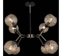 Люстра на штанге ILLUMICO  IL0268-8PSQ-79 BK AB