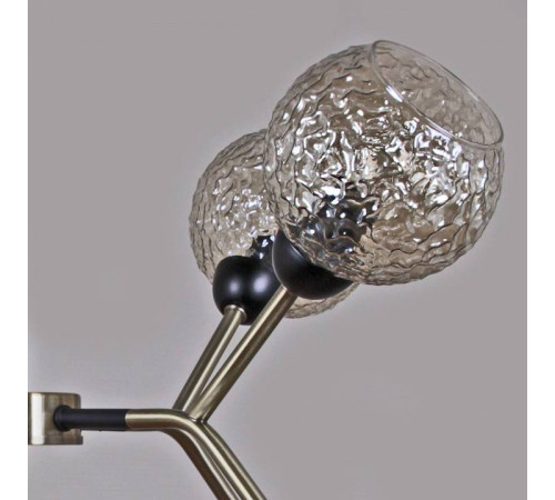 Люстра на штанге ILLUMICO IL0268-8PSQ-79 BK AB