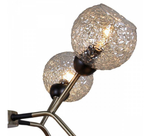 Люстра на штанге ILLUMICO IL0268-8PSQ-79 BK AB