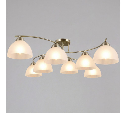 Люстра на штанге ILLUMICO IL0909-8CSQ-26 AB ELITE