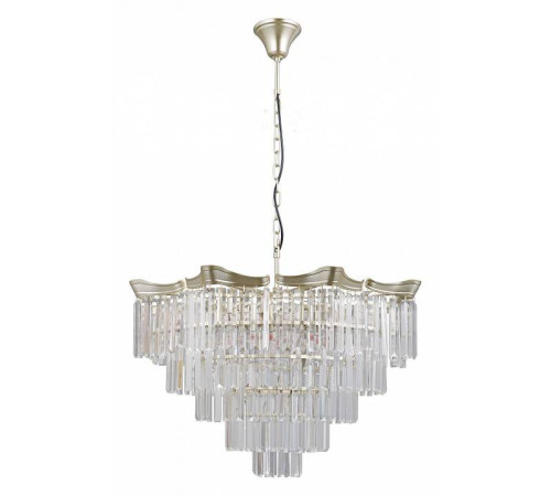 Подвесная люстра ILLUMICO LYRA IL3575-8+4PSQ-24 GD LYRA