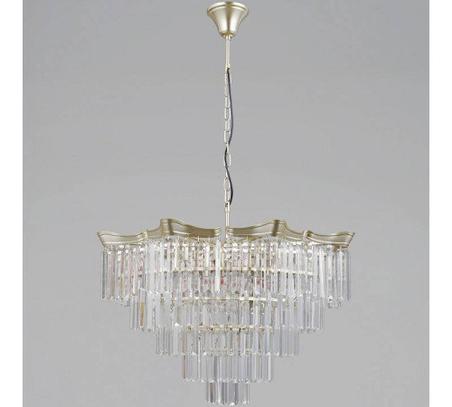 Подвесная люстра ILLUMICO LYRA IL3575-8+4PSQ-24 GD LYRA