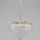 Подвесная люстра ILLUMICO LYRA IL3575-8+4PSQ-24 GD LYRA