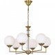 Подвесная люстра ILLUMICO IL5196 IL5196-6PLS-24 HIGHBALL
