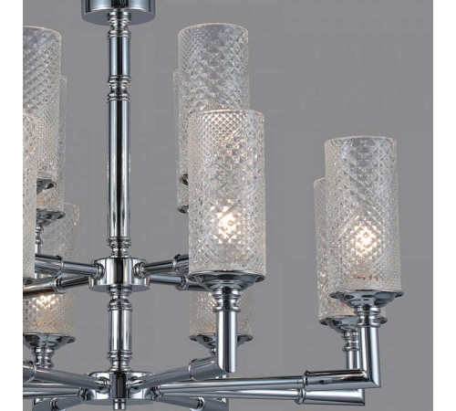 Подвесная люстра ILLUMICO IL8683-12P-10 CR