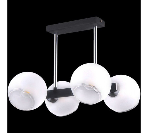 Люстра на штанге ILLUMICO IL9559-4PSQ-79 CR BK