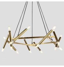 Подвесная люстра Imperiumloft Jonathan Browning Le Pentagone Chandelier 20 Light 40.2364