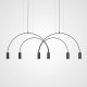 Подвесной светильник Imperiumloft Arc Black ARC01