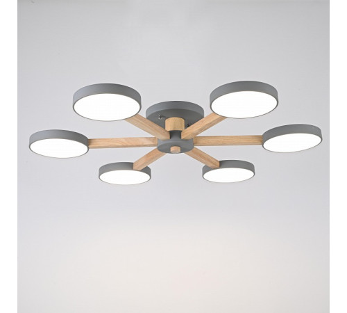 Люстра на штанге Imperiumloft TURNA Gray TURNA01