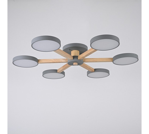 Люстра на штанге Imperiumloft TURNA Gray TURNA01