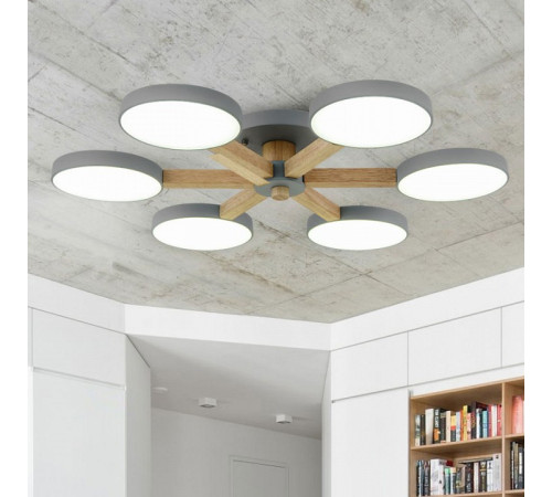 Люстра на штанге Imperiumloft TURNA Gray TURNA01