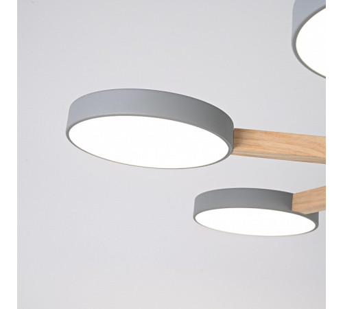 Люстра на штанге Imperiumloft TURNA Gray TURNA01