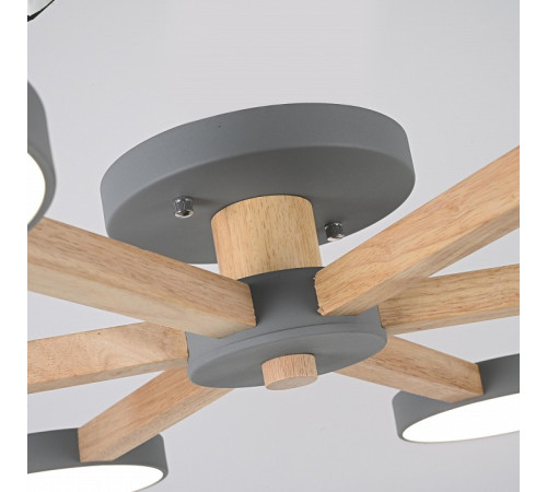 Люстра на штанге Imperiumloft TURNA Gray TURNA01