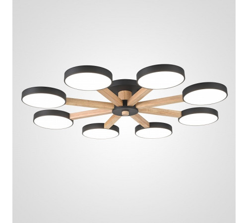 Люстра на штанге Imperiumloft TURNA Black TURNA01