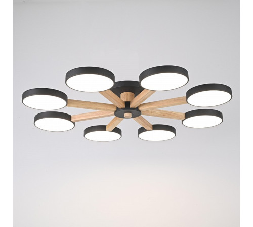 Люстра на штанге Imperiumloft TURNA Black TURNA01