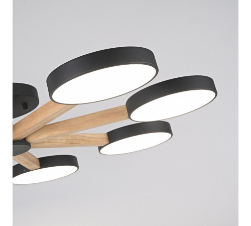 Люстра на штанге Imperiumloft TURNA Black TURNA01