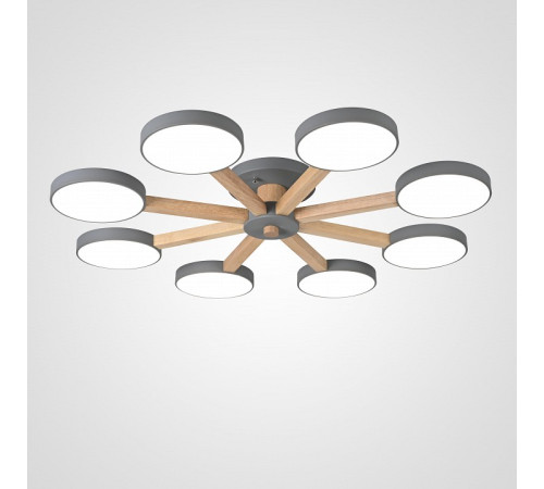 Люстра на штанге Imperiumloft TURNA Gray TURNA01