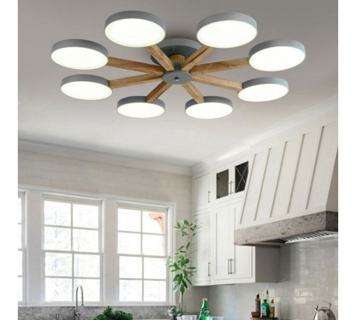 Люстра на штанге Imperiumloft TURNA Gray TURNA01