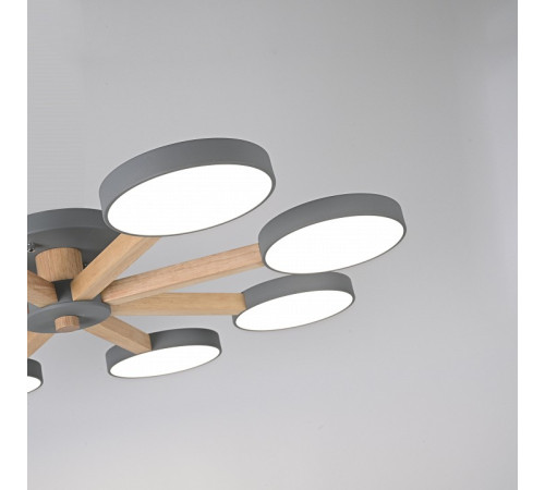 Люстра на штанге Imperiumloft TURNA Gray TURNA01