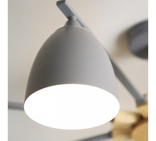 Люстра на штанге Imperiumloft Noa Gray By Imperiumloft NOA01