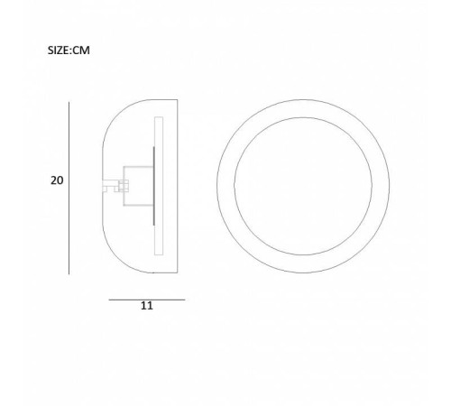 Накладной светильник Imperiumloft LOKE LOKE01
