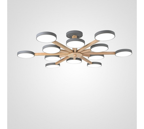 Люстра на штанге Imperiumloft TURNA Gray TURNA-B01