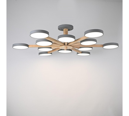 Люстра на штанге Imperiumloft TURNA Gray TURNA-B01