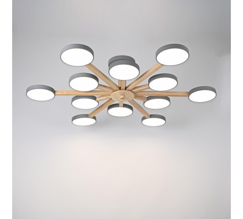 Люстра на штанге Imperiumloft TURNA Gray TURNA-B01