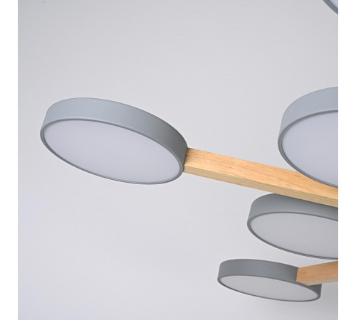 Люстра на штанге Imperiumloft TURNA Gray TURNA-B01