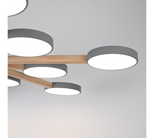 Люстра на штанге Imperiumloft TURNA Gray TURNA-B01