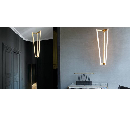 Подвесной светильник Imperiumloft Michael Anastassiades Tube Chandelier 40.2138-0