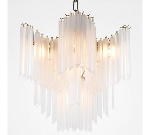 Подвесная люстра Imperiumloft Chandelier Pulsar White Glass 40.2107