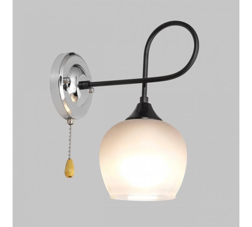 Бра Imex MD.4243 MD.4243-1-W-BK+CH