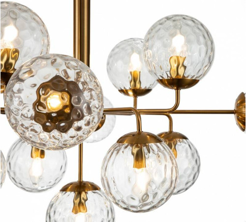 Люстра на штанге Indigo Cocoon 11008/13P Brass