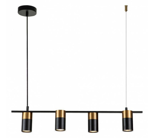 Подвесной светильник Indigo Liberta 11014/4P Black