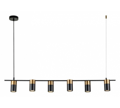 Подвесной светильник Indigo Liberta 11014/6P Black