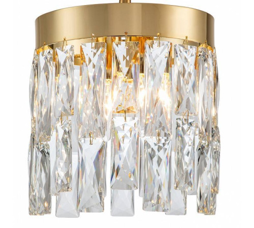 Подвесной светильник Indigo Anna 12029/2P Gold