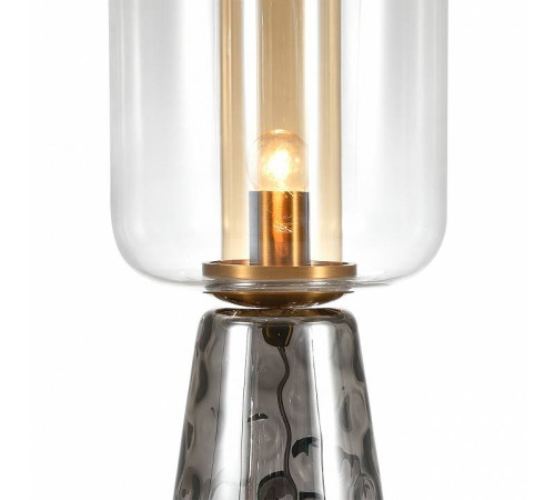 Настольная лампа декоративная Indigo Strego 11045/1T Smoke