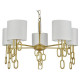Подвесная люстра Indigo Amali 13026/5P Gold