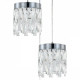 Подвесной светильник Indigo Anna 12029/3P Chrome