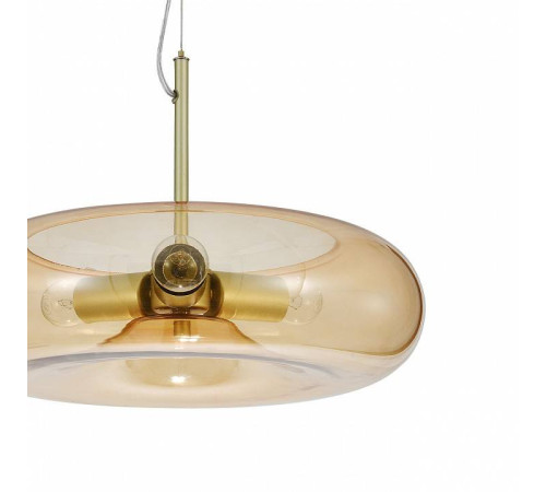 Подвесной светильник Indigo Leggero 11062/3P Amber