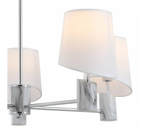 Люстра на штанге Indigo Sereno 13034/5R Chrome