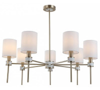 Люстра на штанге Indigo Poesia 13035/8R Brass