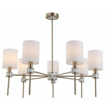 Люстра на штанге Indigo Poesia 13035/8R Brass