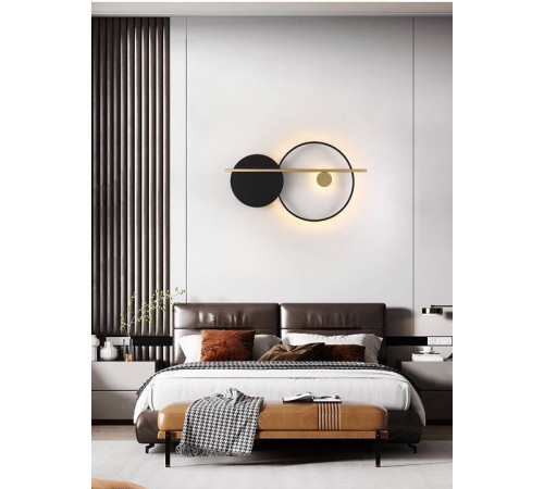 Накладной светильник Inodesign Round INO_Round Black 44.4680