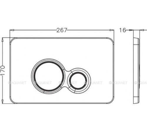 Комплект инсталляция Bettoserb Sava Fix Slim и клавиша смыва Morava хром глянец SET40006464
