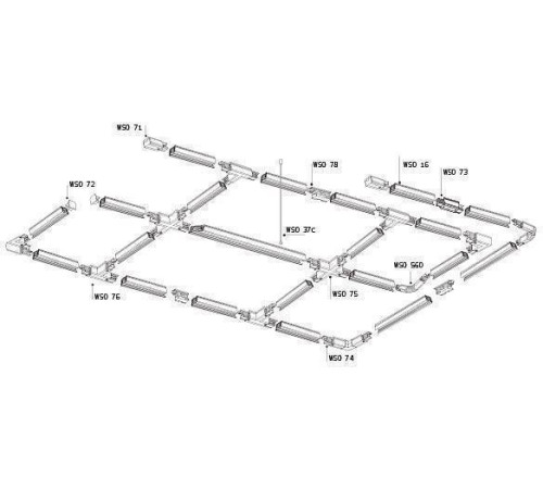 Светильник на штанге Italline 8129 8129 white