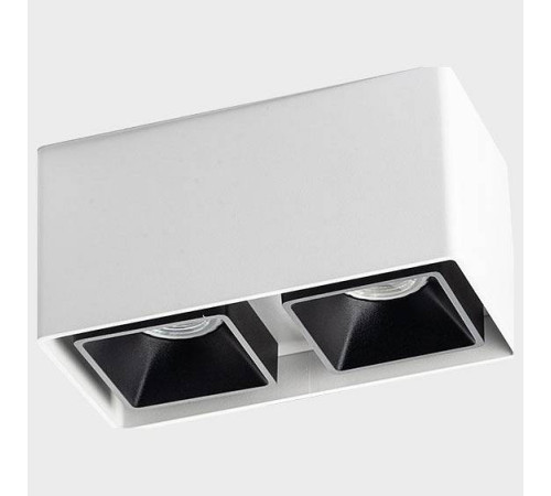 Накладной светильник Italline FASHION FX2 white + FXR black 2 шт. FASHION FX2 white + FASHION FXR black - 2шт.