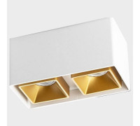 Накладной светильник Italline FASHION FX2 white + FXR gold 2 шт. FASHION FX2 white + FASHION FXR gold - 2шт.