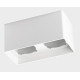 Накладной светильник Italline FASHION FX2 white + FXR gold 2 шт. FASHION FX2 white + FASHION FXR gold - 2шт.